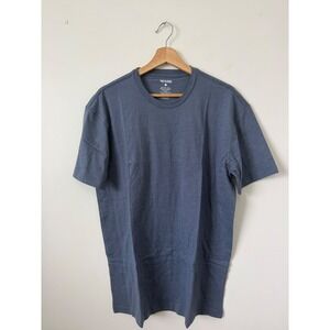 True Classic Men's Short Sleeve Shirt – Blue – Size Large – nwot